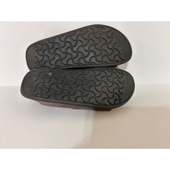 Birkenstock Betula Size 7- 7.5 Eva Basic Brown 3 Strap Sandals - Picture 5 of 13